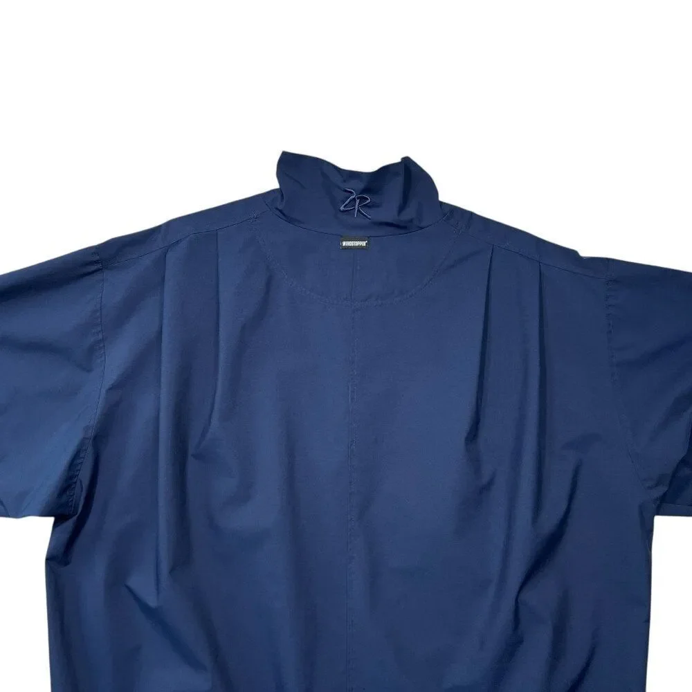 Zero‎ Restriction Windbreaker Men's Size XXL Blue Kelly Plantation Golf 1/2 Zip